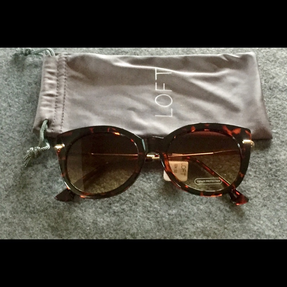 Loft Tortoiseshell Sunglasses - Brand New